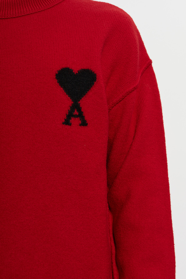 Ami Alexandre Mattiussi Wool Crew Neck Sweater | Men's | Vitkac